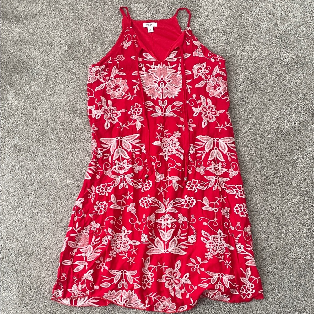 Westport Embroidered Floral Dress